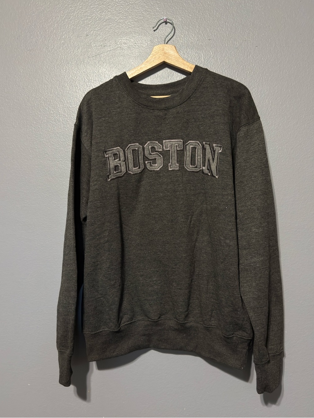 Boston Crewneck Sweatshirt - Dark Gray